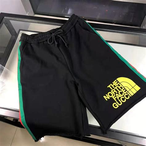 gucci northface mens|north face Gucci shorts.